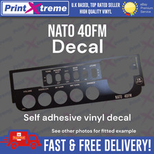 Nato 40fm radio for sale  WALTHAM ABBEY