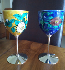 Verres vin porcelaine d'occasion  Sainte-Suzanne