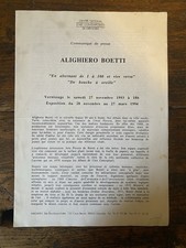Boetti alighiero communiqué usato Boetti alighiero communiqué usato  Cormano
