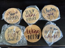 Wine glass covers for sale  York