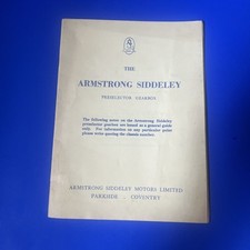 Armstrong siddeley original for sale  STOURBRIDGE