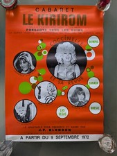 Affiche cabaret kirirom d'occasion  Châtillon