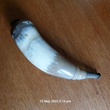 Antique powder horn for sale  BASILDON