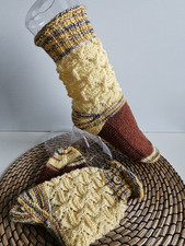 Damensocken handarbeit unikat gebraucht kaufen  Deichhorst