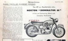 Norton dominator 497cc for sale  SIDCUP