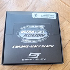 Speedplay pedals black for sale  CHESTERFIELD