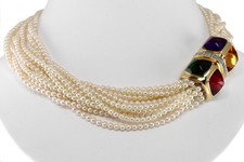 Salzwasser perlen collier gebraucht kaufen  Düsseldorf