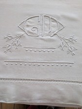 Ancien drap lin d'occasion  Néris-les-Bains