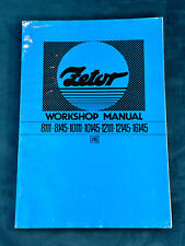 ZETOR TRACTOR 8111,8145,10111,10145,12111,12145,16145 WORKSHOP MANUAL - vintage na sprzedaż  Wysyłka do Poland