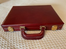 Leather briefcase traditional for sale  Four Oaks