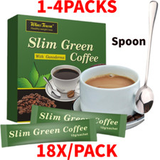 1-4PACOTES de café verde fino com controle de peso de ganoderma café verde desintoxicação comprar usado  Enviando para Brazil