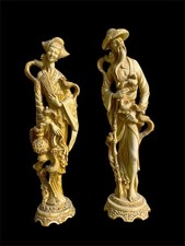 Coppia sculture orientali usato  Torchiarolo
