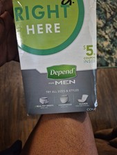 Depend men underwear for sale  La Vergne