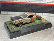 1966 Ford Mustang escala 1/64 mini diorama resistente celeiro enferrujado encontrar estilo personalizado comprar usado  Enviando para Brazil