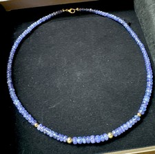 Tansanitcollier aaaa 585 gebraucht kaufen  Unterschleißheim