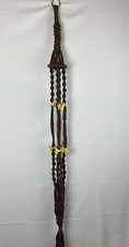 Vtg macrame plant for sale  Manchester