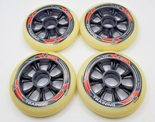K2 RADICAL RODA DE SKATE EM LINHA 100MM Training Race Performance 85A conjunto de 4 (X4), usado comprar usado  Enviando para Brazil