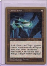 Cursed scroll tempest for sale  Sherman Oaks