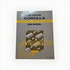 Toyota Corolla 2005 OEM loja serviço reparo manual diagramas de fiação esquemas AC comprar usado  Enviando para Brazil