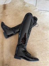 Lack dressurreitstiefel 40 gebraucht kaufen  Dorsten