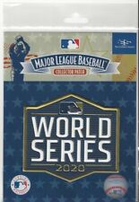 2020 MLB World Series Jersey Patch LA Dodgers Tampa Bay Rays em Pkg 4" x 3 3/4" comprar usado  Enviando para Brazil