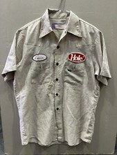 Usado, Camisa de trabalho mecânica vintage banda furo botão para cima tamanho médio Courtney Love comprar usado  Enviando para Brazil