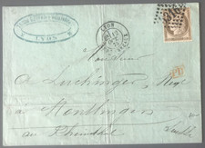 Lettre lyon 1875 d'occasion  Clichy