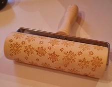 Mattarello legno fiocchi usato  Trieste
