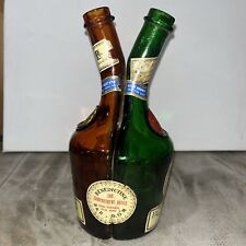 B&B-D.O.M. Botella vacía benedictina de dos compartimentos con etiquetas - GVC segunda mano  Embacar hacia Argentina