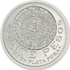 2025 México 20 pesos 1917 mexicano 1 oz prata BU redondo vintage de apenas 10000 comprar usado  Enviando para Brazil
