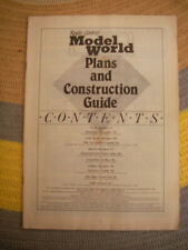 Model magazine plans for sale  BURRY PORT