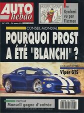 Auto hebdo 873 d'occasion  Colombes