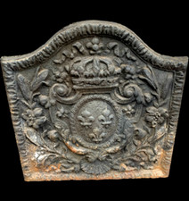 Plaque cheminée décor d'occasion  Templemars