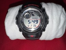 Relógio digital Casio G-Shock masculino 44mm preto vermelho 200M 2548 G-2900 nova bateria comprar usado  Enviando para Brazil
