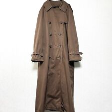 Trench coat London Fog marrom vintage 12REG L mistura de algodão estilo clássico atemporal comprar usado  Enviando para Brazil