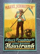 Altes blechschild schnitter gebraucht kaufen  Wuppertal