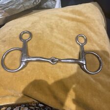 Hanging cheek snaffle for sale  ROCHDALE