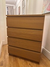 Ikea malm oak for sale  LONDON