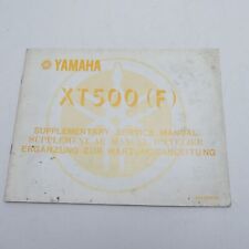 Yamaha 500 werkstatthandbuch gebraucht kaufen  Kreuztal