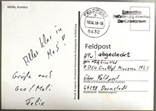 Bundeswehr feldpost 6432 gebraucht kaufen  Winsen (Aller)