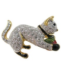 Beautiful cat brooch for sale  Santa Fe