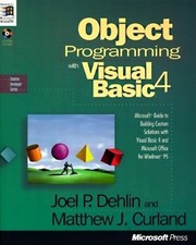 Usado, Object Programming With Visual Basic 4 comprar usado Usado, Object Programming With Visual Basic 4 comprar usado  Enviando para Brazil