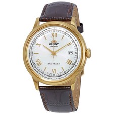 Relógio masculino Orient 2ª geração Bambino automático mostrador branco FAC00007W0 comprar usado  Enviando para Brazil