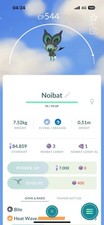 Pokémon Go - Noibat brilhante usando uma faixa de cabeça - Mini PTC ou troca 20K Stardust comprar usado Pokémon Go - Noibat brilhante usando uma faixa de cabeça - Mini PTC ou troca 20K Stardust comprar usado  Enviando para Brazil
