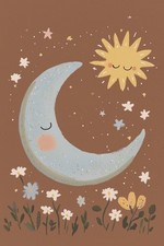 Plakat 20x30cm Wzory dla Dzieci, Dziewczynki i Chłopca - Noc na sprzedaż  PL