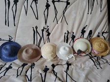 Lot chapeaux pailles d'occasion  La Tour-du-Pin