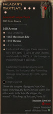 💥DIABLO 4💥TEMPORADA 9💥Calça Spiritborn Thorns💥Balazan's Maxtlatl 4GA 145% comprar usado  Enviando para Brazil