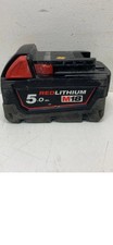 Milwaukee 5amp battery for sale  BIRMINGHAM
