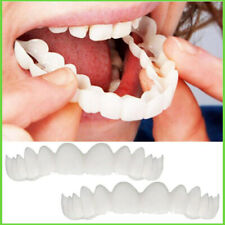 Cinta mágica para dentes 2 peças/conjunto sorriso temporário ajuste confortável dentes cosméticos dentadura, usado comprar usado  Enviando para Brazil