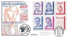 Pres17 fdc présidentielle d'occasion  France